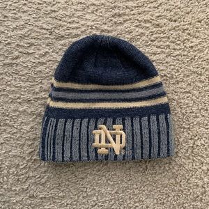 Notre Dame adidas winter beanie